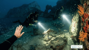 Buceo nocturno en la Costa blanca, todo lo que debes saber