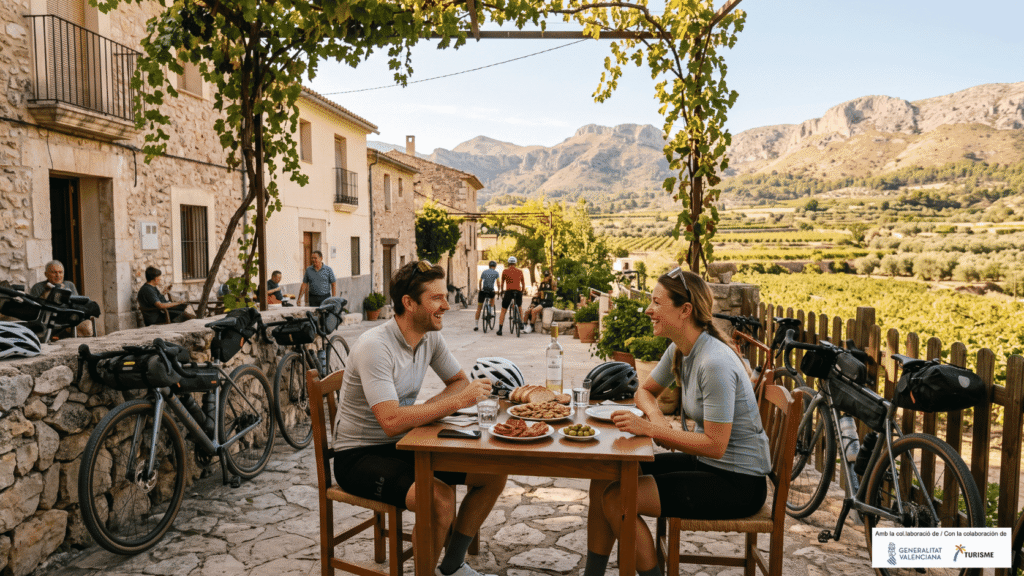 Guía de cicloturismo y gastronomía en la Marina Alta